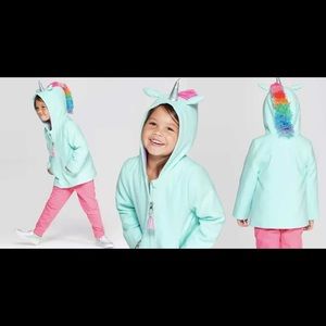 Cat & Jack unicorn jacket